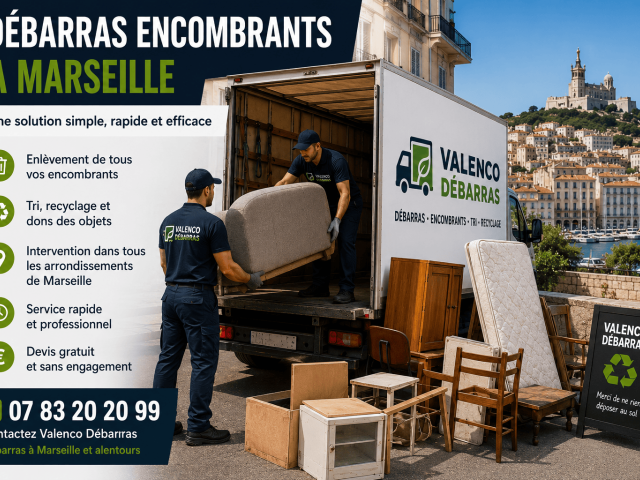 débarras encombrants a marseille par une entreprise spécialisé